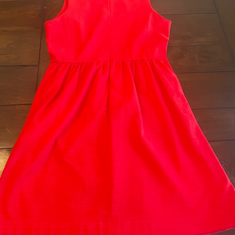Madewell Red Cotton Dress - Picture 3 of 3